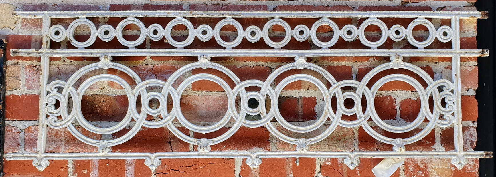 A pair of French Balcony Grilles